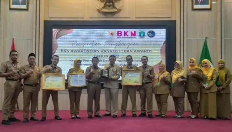 Pemkab Tangerang Raih 3 Penghargaan di BKN Award 2022