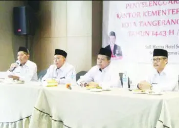 Kemenag Tangsel Evaluasi Penyelenggaraan Ibadah Haji