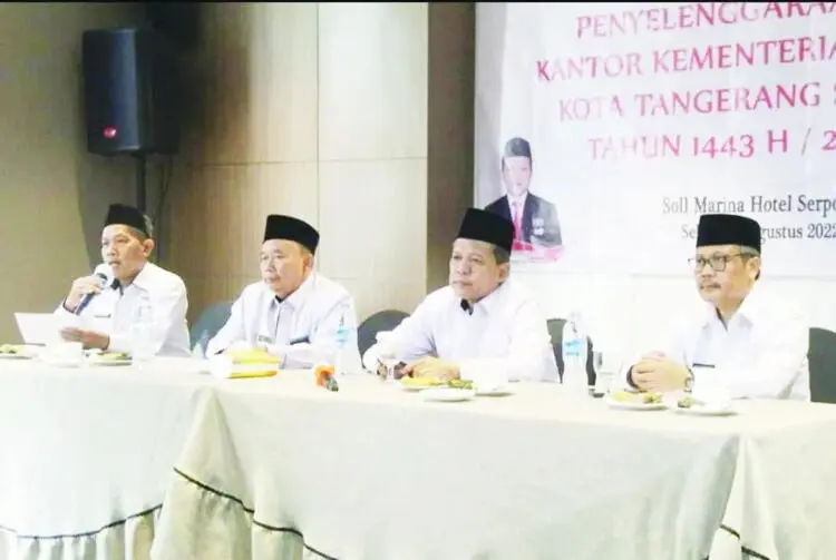 Kemenag Tangsel Evaluasi Penyelenggaraan Ibadah Haji