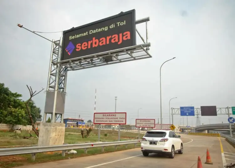 Foto Tol Serpong-Balaraja Seksi 1A Mulai Beroperasi