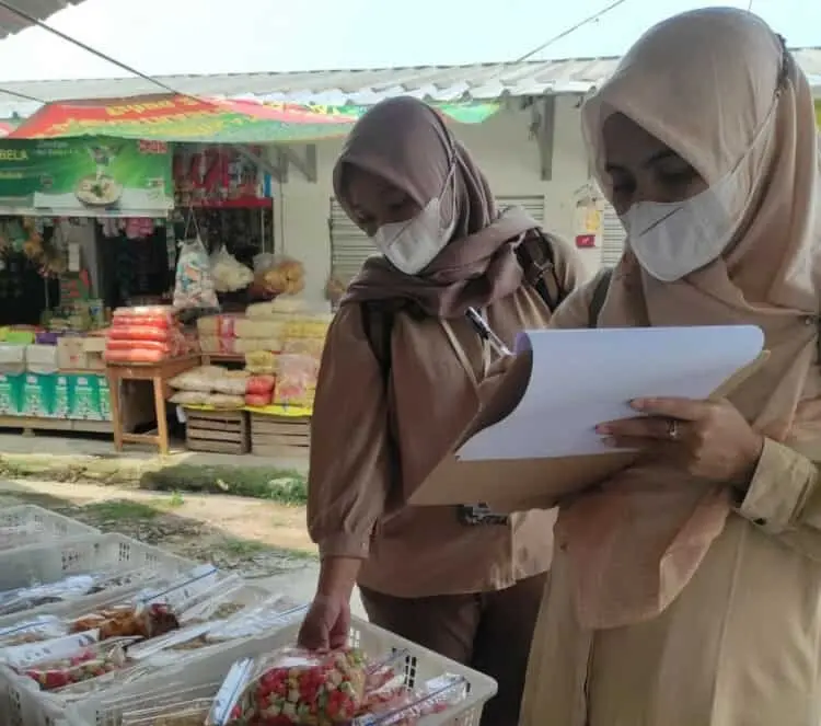 Makanan Berformalin dan Boraks Ditemukan di Pasar Rajeg