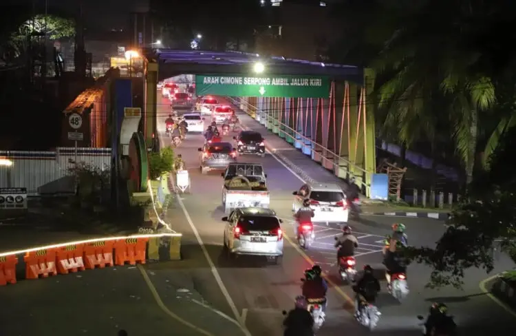 Perbaikan Butuh Waktu 1,5 Tahun, Begini Rekayasa Lalin di Jembatan Cisadane A Tangerang