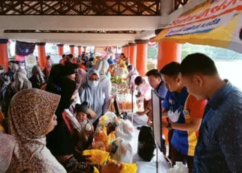 Gelar Pasar Murah, Diskoperindag Pandeglang Klaim Antusiasme Masyarakat Tinggi