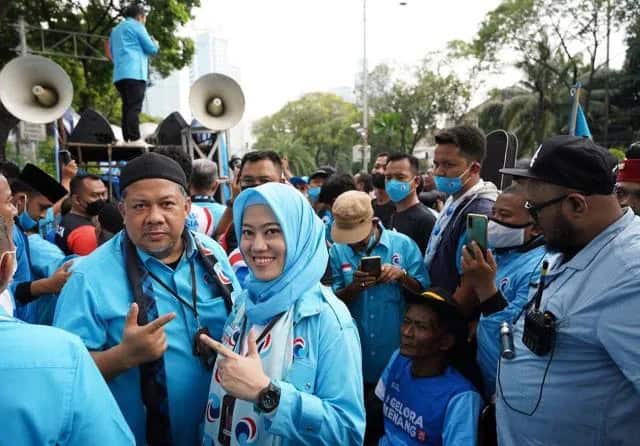 Ikut Hadir Daftarkan Partai Gelora ke KPU, Sarah Azzahra: Siap Sambut dan Menangkan Pemilu 2024