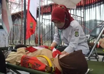 Siaga di Balik Layar, PMI Kota Tangerang Siapkan Posko Hingga Relawan di Alun-Alun Ahmad Yani
