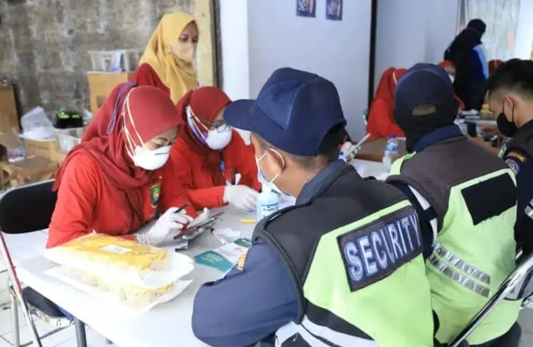 Deteksi Dini Tuberkolosis, Dinkes Kota Tangerang Gelar Skrining di Pasar Induk