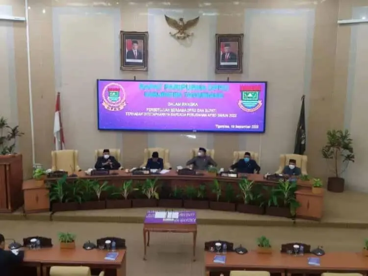 APBD Perubahan Kabupaten Tangerang Tahun 2022 Sebesar Rp 7,14 Triliun Disetujui