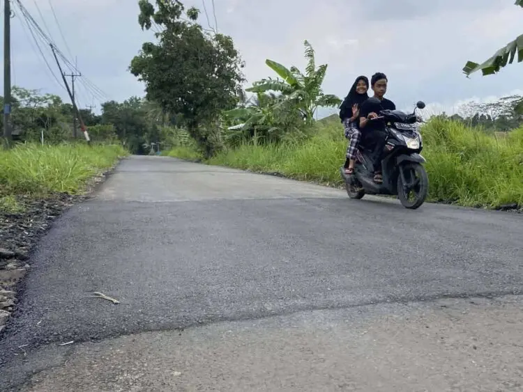 Akhirnya, Ruas Jalan Batubantar–Kadukacang Diperbaiki Lagi