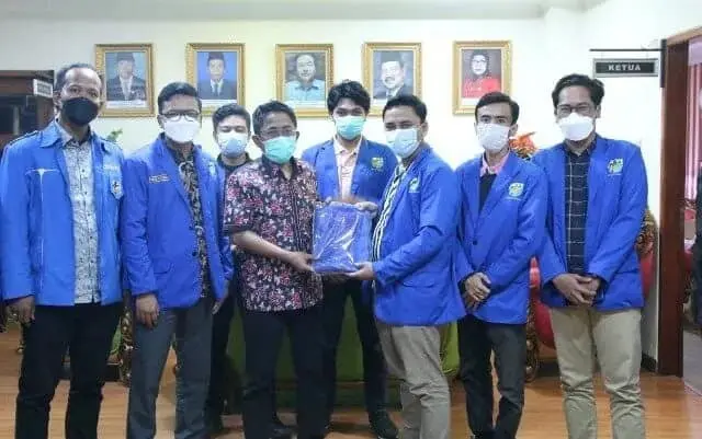 Ketua DPRD Kota Tangerang Disambangi Pengurus KNPI