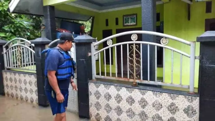 Hujan Deras, 26 Rumah di Desa Pasir Bolang Terendam Banjir