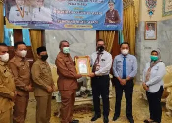 Bapenda Kabupaten Serang, menggandeng Kejari untuk menagih tunggakan pajak daerah. (ISTIMEWA)