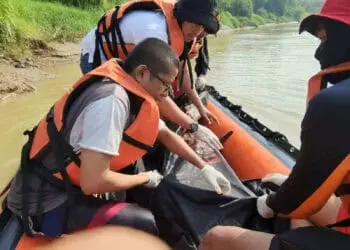Tenggelam di Sungai Ciujung,Warga Kragilan Ditemukan Tak Bernyawa