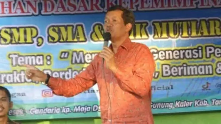 Asda I Banten Ungkapkan 5 Karakter Kunci Sukses Kepada Peserta LDK Siswa Mutiara Bangsa