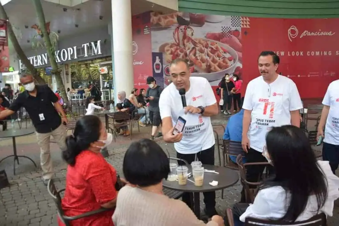 Bupati Sosialisasikan Aplikasi Sidoni di Summarecon Mall Serpong