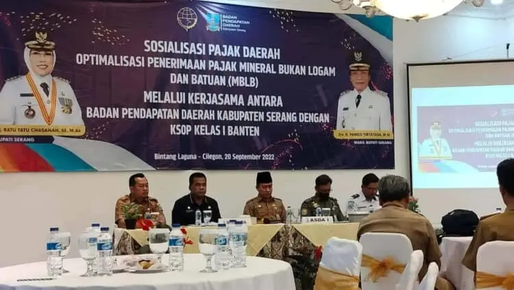 Penerimaan Pajak MBLB Rendah, Bapenda Kabupaten Serang Perketat Pengawasan Usaha Tambang