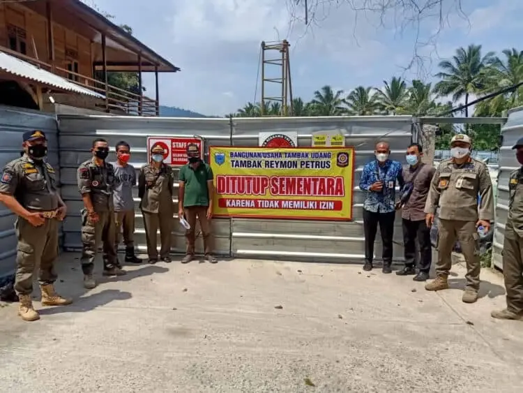 Waduh! Usaha Tambak Udang Menjamur di Zonasi Wisata Carita Pandeglang