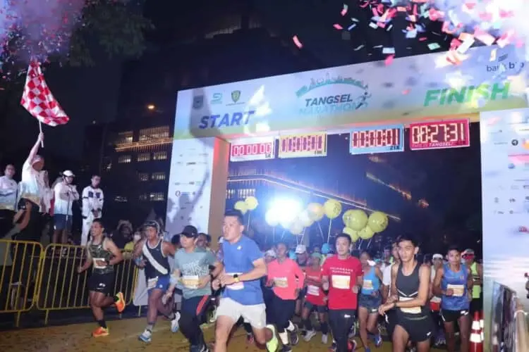Sukses Digelar, Tangsel Marathon Bakal Jadi Agenda Tahunan