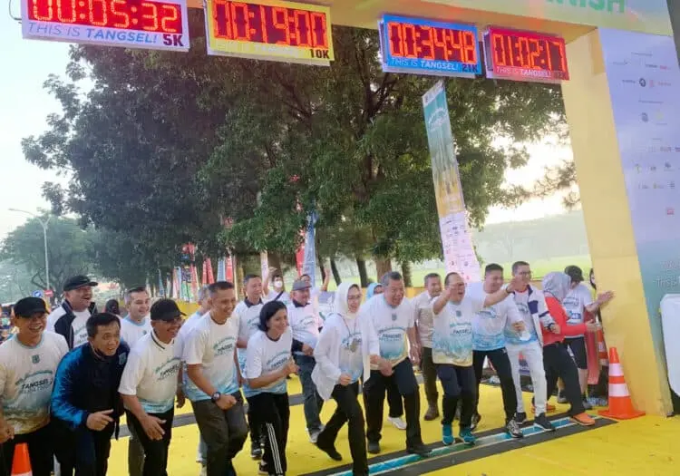 Tangsel Marathon, Benyamin Targetkan Tahun Depan 5.000 Peserta