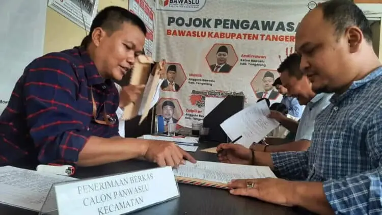 Pendaftaran Panwascam Kabupaten Tangerang Diperpanjang
