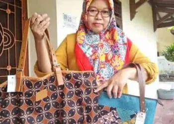 Kerajinan Tangan Ecoprint Kota Tangerang Jajal Pangsa Pasar di Singapura