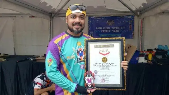 Lari Terjauh dengan Mini 4WD Pecahkan Rekor Dunia