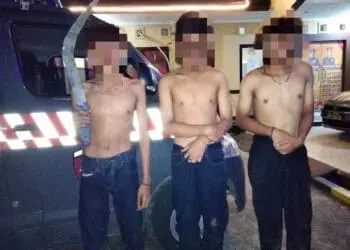 Gesekkan Celurit ke Jalan, Tiga Siswa Ditangkap Aparat Polsek Cikande