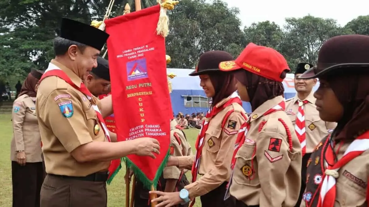 Tutup Lomba Regu Penggalang Tingkat 3 Pramuka Kwarcab Tangerang, Soma Atmaja : Pramuka Membentuk Karakter Pemimpin Tutup Lomba Regu Penggalang Tingkat 3 Pramuka Kwarcab Tangerang, Soma Atmaja : Pramuka Membentuk Karakter Pemimpin