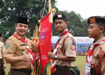 Tutup Lomba Regu Penggalang Tingkat 3 Pramuka Kwarcab Tangerang, Soma Atmaja : Pramuka Membentuk Karakter Pemimpin