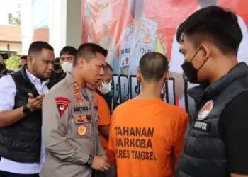 Polres Tangsel Buru Tersangka Sampai ke Pekanbaru, Sita Sabu 16 Kg