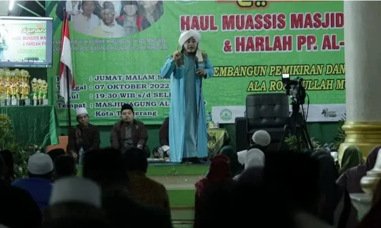 Masjid Agung Al Ittihad Kota Tangerang Gelar Puncak Perayaan Maulid Nabi