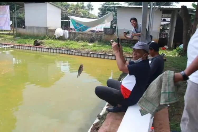 Dibuka Plt Kadisnaker, Lomba Mancing Antar Wartawan Digelar di Tangsel