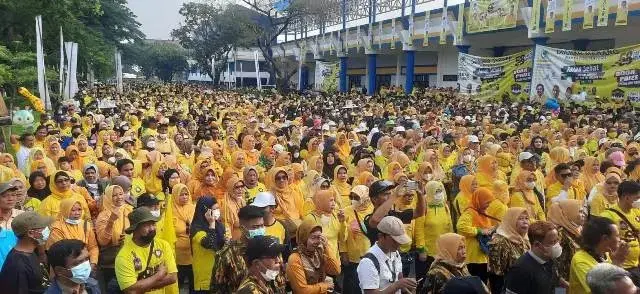 Golkar Kota Tangerang "Tes Mesin", Teriakan “Sachrudin Wali Kota” dan “Airin Gubernur” Nyaring
