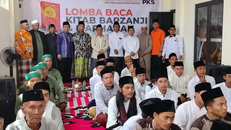 Tepis Stigma Tidak Muludan, PKS Kabupaten Serang Gelar Lomba Barzanji
