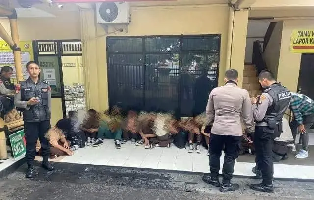 11 Pelajar Ketahuan Nge-BM Diamankan Polisi, Orangtua dan Sekolah Dipanggil