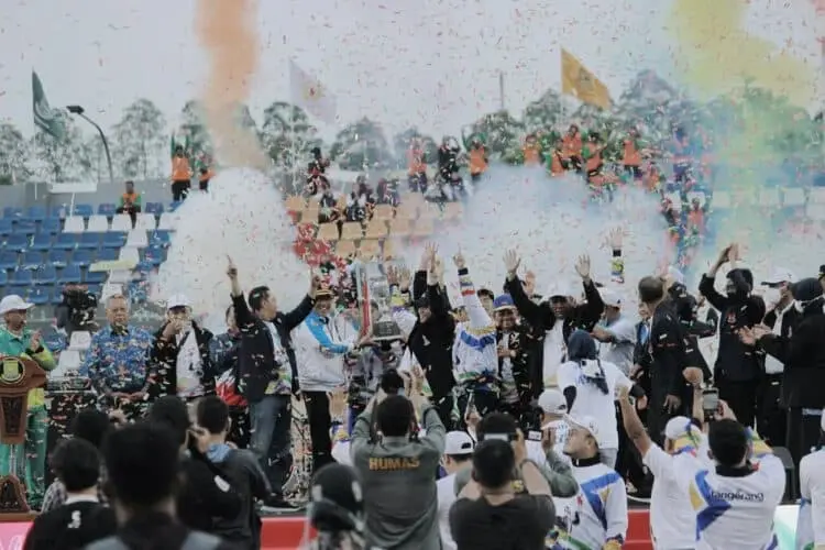 Jadi Juara Porprov VI Banten, Kota Tangerang Akhiri Penantian 20 Tahun