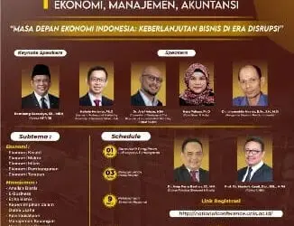 FEB UNIS Tangerang Gelar Seminar Nasional dengan Narasumber dari 4 Negara