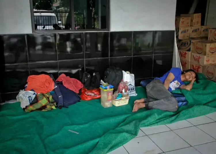 Foto Banjir di Gelam Jaya, Pasar Kemis, Warga Mengungsi