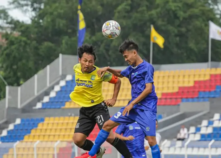 Foto Sepakbola Porprov VI Banten, Kota Tangerang Kalahkan Pandeglang