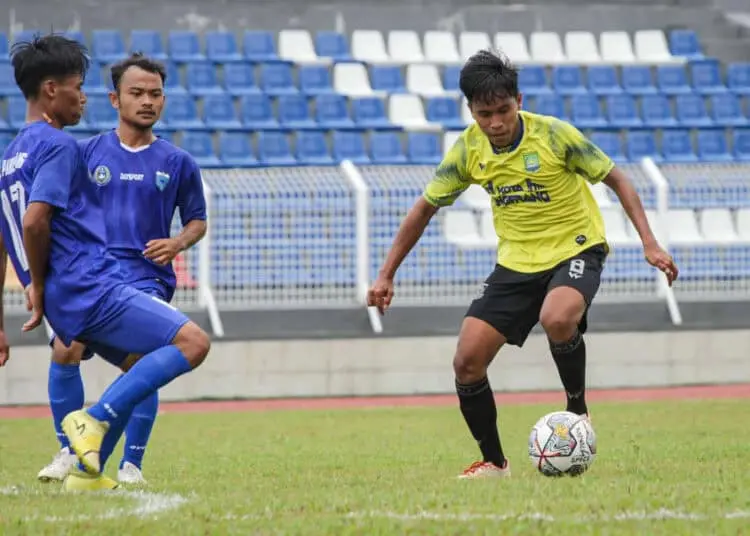 Foto Sepakbola Porprov VI Banten, Kota Tangerang Kalahkan Pandeglang