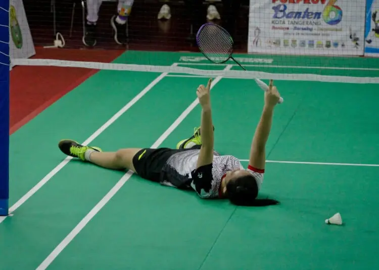 Foto Final Bulu Tangkis Ganda Putri Porprov VI Banten