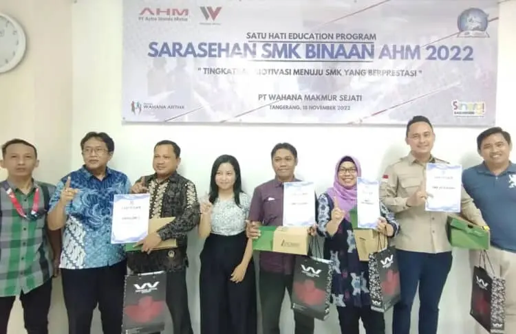 Wahana Beri Apresiasi untuk SMK Binaan