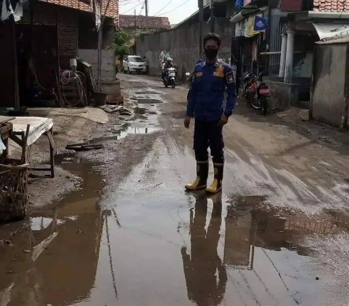220 Kepala Keluarga Terdampak Banjir Rob di Teluknaga