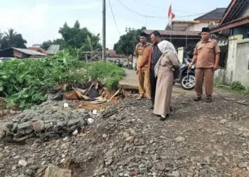 Tinjau Longsor di Desa Peusar, DPRD Segera Panggil Pengelola Millenium