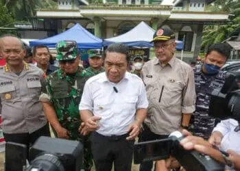 Di Pandeglang, Pj Gubernur Al Muktabar Imbau Masyarakat Vaksinasi Booster