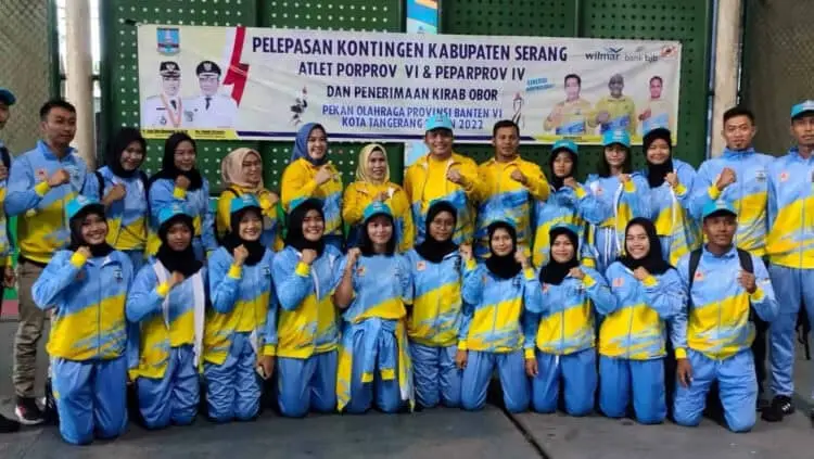Lepas Atlet Porprov, Bupati Tatu Berharap Raih 80 Medali Emas