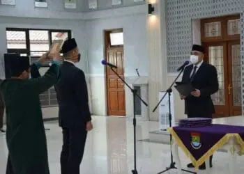 Bupati Zaki Lantik Denny Riyanto Menjadi Dirut Perseroda MKR Kabupaten Tangerang