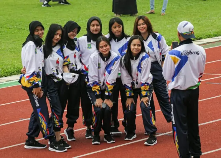 Foto Pelepasan Atlet Porprov Kota Tangerang