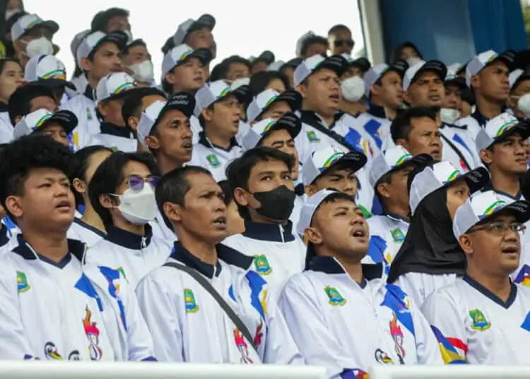 Foto Pelepasan Atlet Porprov Kota Tangerang