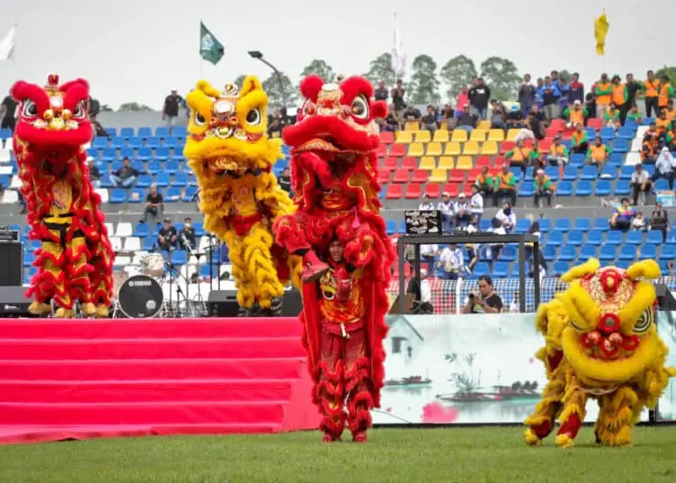 Foto Upacara Penutupan Porprov VI Banten, Kota Tangerang Juara Umum