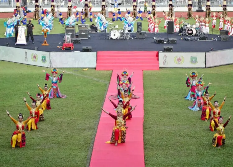 Foto Kemeriahan Pembukaan Porprov VI Banten